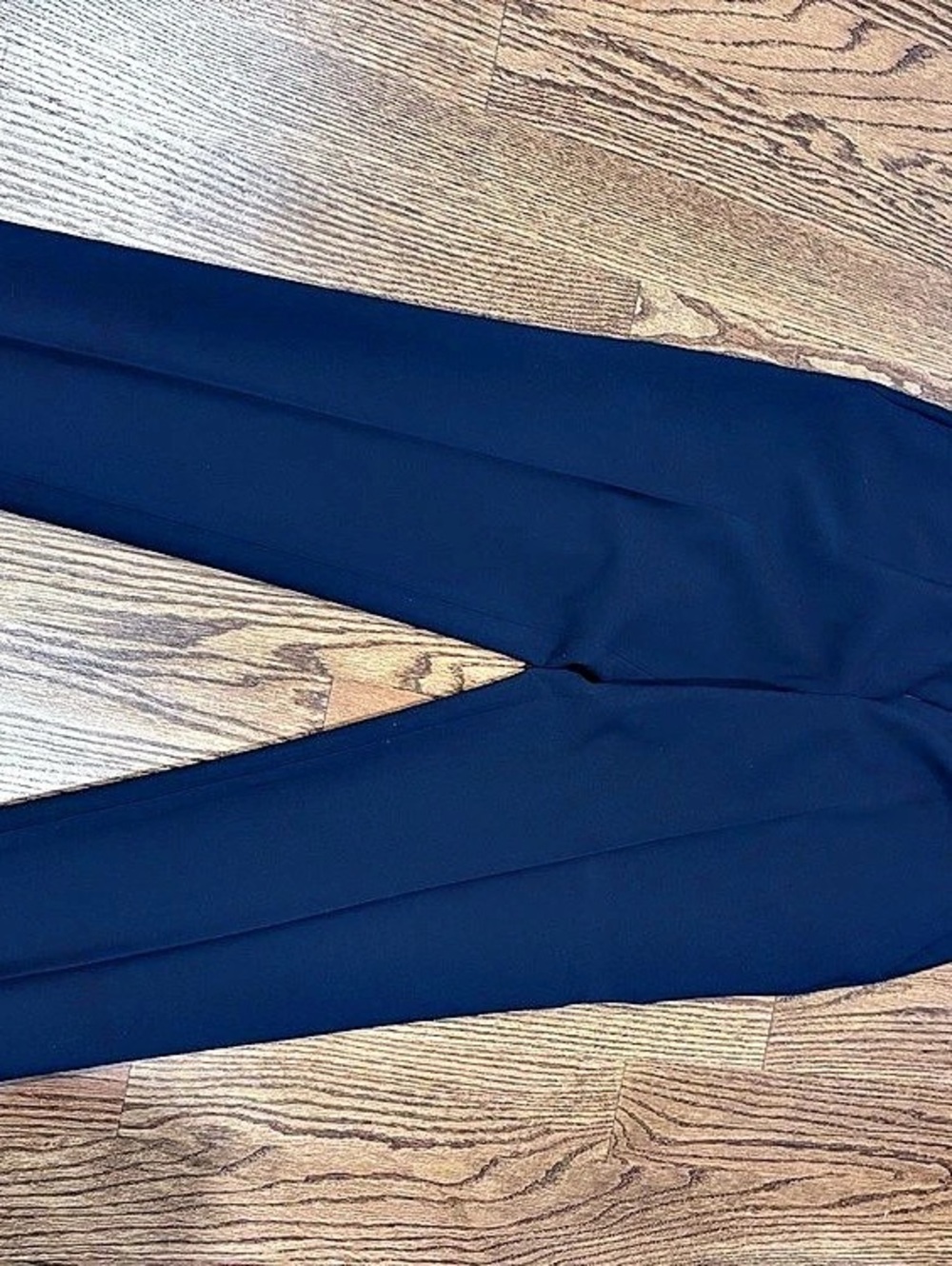 Talbots Women's Straight-Leg Trousers in Blue Like New